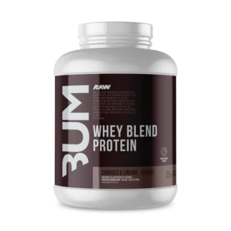 WHEY BLEND PROTEIN 5 LBS CBUM X RAW NUTRITION
